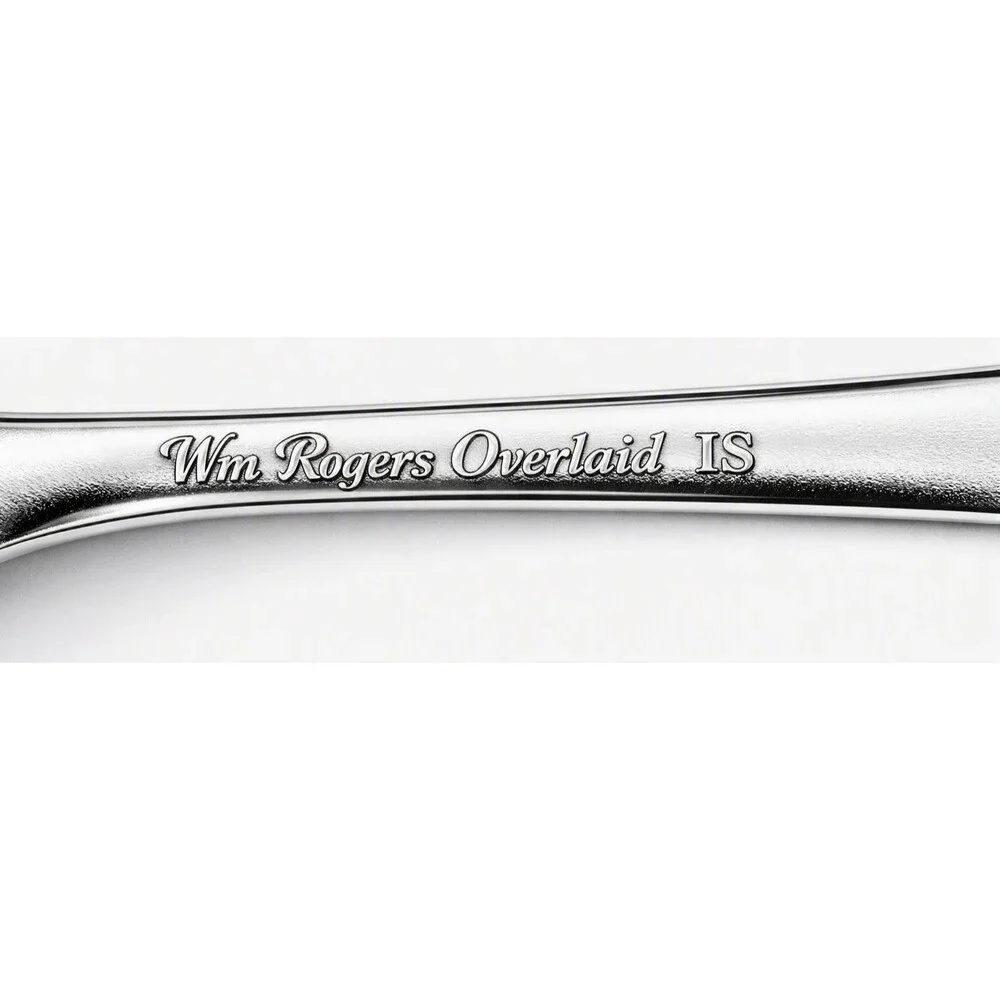 Wm Rogers Overlaid Silverplate 6 Pieces Desire Pattern MCF 1930s-1940s